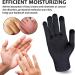 Moisturizing Beauty Gloves for Men - Overnight Sleeping & Touch Screen - XL Black - 1 Pair - Buy Online on GoSupps.com