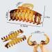 2023 New Amber Acrylic Jelly Hair Claw Clips for Women - Strong Hold, Excellent Quality - Perfect Gift for Thick & Thin Hair - Buy Online on GoSupps.com