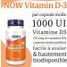 Now Foods Vitamin D3 1 000 IU 360 Softgels Laboratory Tested High Dose Gluten Free Soy Free - Buy Online on GoSupps.com
