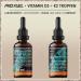 Vitamin D3 + K2 Drops - Vegan 1000 IU D3 & 40 MCG K2 MK7 - High Bioavailability - 50ml - Laboratory Tested - Buy Online on GoSupps.com