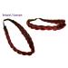 WIG ME UP CXT-006-120 Garnet Red Braided Hairband | Traditional Costume Headband - 2cm Wide International Shipping Available - Buy Online on GoSupps.com