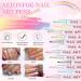 12PCS Nail Art Pens Set | 3D Quick Dry Macaron Color Drawing Pens for DIY Nail Art & Manicure | Multicolor Nail Design Pens for Home & Salon - Buy Online on GoSupps.com