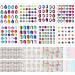2102pcs Self-Adhesive Gems for Crafts - Bling Rhinestones Stickers in Assorted Shapes and Muticolor for DIY Projects - Buy Online on GoSupps.com