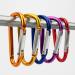 Temlum Aluminum Carabiner Clips - 10 Pack D-Shape Snap Lock Hooks for Camping Travel Hiking & Outdoor Accessories - 2.4 x 4.8cm - Buy Online on GoSupps.com