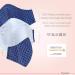 Dance Pattern Washable Makeshift Mask for Kids & Adults - 100% Cotton 2-Layer Nose Bracket & Filter Bag - Oeko-Tex Standard 100 - Dark Blue/White Dots (L) - Buy Online on GoSupps.com