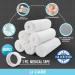 JJ CARE Gauze Rolls Pack of 24 - Individually Wrapped Bandage Roll (4 x 4.1 Yards) + Bonus Medical Tape - Latex Free & Stretchable - Buy Online on GoSupps.com