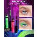 UV Glow Colored Mascara Volume and Length-2Pcs Green Yellow Colorful Neon Mascara for Eyelashes Waterproof Smudge-proof Long Lasting Non Clumping Curling Mascara St Patrick's Gift for Women-01+02 01+02# - Buy Online on GoSupps.com