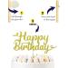 Cakeshop 17th Birthday Glitter Cake Topper Age 17 Cake Topper Decoration 17th Anniversary - Double Sided 400gsm Glitter Card Choice 14 of Colours and Loads of Styles (Gold) - Buy Online on GoSupps.com