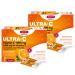 Wampole Ultra-C 1000 mg of Vitamin C + B Vitamins & Electrolytes Effervescent Powder Mix Immunity Energy and Hydration (2 Pack)