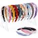 Suneerplay Headband Holder Clear  Acrylic Headband Organizer  Headband Holder Organizer  Headband Display Stand  Headband Storage Stand  Hairband Stand for Women and Girls