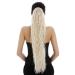 WIG ME UP - N838-88E hairpiece braid very long heavily curly crimped curls mega volume light blonde light blonde