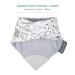 Cheeky Chompers Bibs for Dental Babies | Award-Winning Bandana with Silicone Bite Ring | Hygienic Absorbent & BPA-Free | Panda Pals Design - Buy Online on GoSupps.com