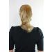 Buy Blonde Braided Hair Extension with Butterfly Clip - 25 cm Straight Curved Tips | CT-1157B-22T - International Shipping Available - Buy Online on GoSupps.com