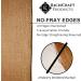 Richcraft 12x10yd NO-FRAY Burlap Roll - Natural Long Fabric with Finished Edges | Ideal for Weddings, Crafts & Decor - No Mess Decorating Solution - Buy Online on GoSupps.com