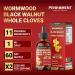 Penhoment 11in1 Wormwood Liquid Drops with Black Walnut Cloves, Vitamin C and D3 & 6 More - 2 FL OZ for 60 Days - Lemon Flavor - Buy Online on GoSupps.com