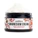 Organic Magnesium Good Night Cream for Muscle Tension Relief | Safe for Pregnancy & Kids | Vegan, Natural Ingredients | (Vanilla Rose) - Buy Online on GoSupps.com