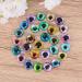 Shop Gleavi 50 Pieces Time Gemstone Glass Cabochons - Flatback Dome DIY Craft Supplies | International Shipping - Buy Online on GoSupps.com