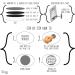 Shop My Scratch Offs - 500 Gold Round 1.5 Inch Scratch Off Stickers for DIY Promo Codes Gender Reveals & Party Favors - Buy Online on GoSupps.com