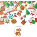 Gyufise 300Pcs Edible Christmas Cake Cupcake Decoration Edible Xmas Santa Claus Snowman Socks Cake Decorations Wafer Paper Holiday Cake Topper for Christmas Party Supplies - Buy Online on GoSupps.com