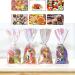 Cellophane Sweet Bags 100 Pcs 13x18cm Cellophane Party Bags with 100 Pcs Colored Twist Ties for Candy Treat Cookie Kids Party Gift Bags - Buy Online on GoSupps.com