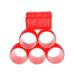 HOME-X Professional 1.5 Self-Holding Hair Roller Curlers - Red - Buy Online on GoSupps.com