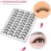 AIDIRui 20 Pairs 3D Chemical Fiber Lashes Natural False Eyelashes Dramatic Volume Lashes Makeup Extension Eyelashes - Buy Online on GoSupps.com