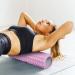 Relaxdays Fascia Roller Set of 3 - Massage Roller Fascia Stick & Hedgehog Ball for Neck Back & Legs - Medium Hard Pink - Improve Muscle Recovery - Buy Online on GoSupps.com