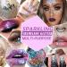 Holographic Laser Body Glitter Gel - Mermaid Sequins Makeup for Body, Hair, Face, Nails, Eyeshadow - Long Lasting & Waterproof - 1oz (Laser Pink) - Buy Online on GoSupps.com