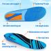 Orthotic Plantar Fasciitis Insoles for Heel Pain Relief - Heel Cup Inserts for Men & Women - Ideal for Standing All Day - Blue S (Men 6-7.5/Women 8-9.5) - Buy Online on GoSupps.com