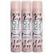 COLAB Dry Shampoo Original 200ml Pack of 3 - No White Residue No Fuss All Hair Types Fresh Scent