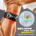 FREETOO Patella Tendon Knee Strap - Shock-Absorbing Knee Brace for Men and Women - Knee Pain Relief for Hiking, Basketball, Running - Black 3D Knit Fabric (S/M) - Buy Online on GoSupps.com
