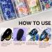 Nail Foil Glue | 8ml Long-Lasting Adhesion | Glue Requires a UV Lamp for DIY Manicures at Home and Decorative Nail Art - Buy Online on GoSupps.com