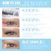 JIMIRE Self Adhesive Eyelashes - Natural Wispy Pre-Glued Lash Clusters (No Glue Needed) | Reusable & Easy to Apply | 9-12MM | Perfect for International Shipping - Buy Online on GoSupps.com