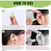 Aiqinu Earplugs for Sleeping - 60 Pairs Super Soft Foam Noise Protection (38 dB SNR) Ideal for Snoring Learning Traveling & Concerts - Green - Buy Online on GoSupps.com