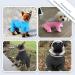 Premium Waterproof Dog Jacket - Fleece Lined Winter Coat for XL Dogs | Warm Autumn Clothing in Blue - Buy Online on GoSupps.com