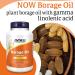 Now Foods Borage Oil 1000mg 120 Softgels - Lab-Tested, Soy Free, Gluten Free, Non-GMO - Buy Online on GoSupps.com