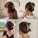 Sisiaipu Large Pearl Claw Clips - Set of 6 | White Hair Clips for Wedding | Nonslip Jaw Clips for Thick Hair | Hair Styling Accessories for Women and Girls - Buy Online on GoSupps.com