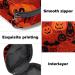 Halloween Pumpkin Bat Sanitary Napkin Storage Bag - Menstrual Cup Pouch for Women/Girls/Ladies - Color 9 - Buy Online on GoSupps.com