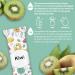 Wowter by AMZ Better | Kiwi Flavored Sugar-Free Beverage Powder | 12 Soluble Pack 48g | GMO Free & Gluten Free Made in Italy - Buy Online on GoSupps.com
