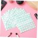 400 Pcs Clear Makeup Tape & Sheer Nail Polish Foundation Palette - Perfect for Eye Shadow & Creams | Versatile Makeup Hand Palette Stickers - Buy Online on GoSupps.com