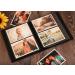 RECUTMS 4x6 Photo Album | Holds 200 Photos | Button Grainy Leather | Small Commemorative Photo Book | Valentine's Day Gift | Wedding, Birthday | Black 200 Pocket Album - Buy Online on GoSupps.com