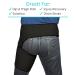 Vive Groin and Hip Brace - Sciatica Wrap for Men and Women - Compression Support for Nerve Pain Relief - Thigh Hamstring Recovery - Black 25 to 48 - Buy Online on GoSupps.com