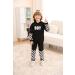 Borlai Kids Baby Boy Hooded Dinosaur Sweatshirt & Camo Tracksuit Set 4-5 Years Black - Buy Online on GoSupps.com