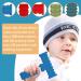 Sensory Chew Tubes 4 Pack - Silicone Oral Motor Tool for Autistic Children - BPA Free Teether Toys for Babies 3-12 Months - Buy Online on GoSupps.com
