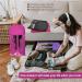 6-Piece Wig Storage Bag Set with Clothes Bars Tanosan Dustproof Hair Extension Bags (Black Purple Rose Red) International Shipping Available - Buy Online on GoSupps.com