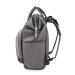 Multi-Function Light Grey Nappy Bag - Stylish Backpack for Baby Care & Travel - Large Capacity - Buy Online on GoSupps.com