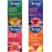 Tea Bundle Consisting of Tetley Super Fruit Tea Mixed Bundle - Peach & Orange Summer Berry Strawberry & Raspberry Blueberry & Raspberry 20 Per Pack (4 Pack)