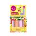 eos FlavorLab Super Soft Shea Lip Balm Sticks - Totally Tropical Variety Pack | Lip Moisturizer | 24 Hour Hydration | Gluten Free Lip Care| 4 Pack Dragonfruit Tropical Variety Pack: Raspberry Kiwi Splash Mango Draongfru...