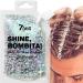 7DAYS Shine Bombita Glitter Gel 90ml - Sparkling Face, Hair & Body Makeup with Chunky Sequins for Party, Rave, Festival & Halloween - Quick-Drying Holographic Formula - Silver DOPE - Buy Online on GoSupps.com