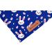Realeaf Easter Dog Bandanas 2 Pack - Large Triangle Reversible Pet Scarf for Boy and Girl - Premium Durable Fabric - Multiple Sizes - Easter Dog Bandana for Large Dogs - Buy Online on GoSupps.com